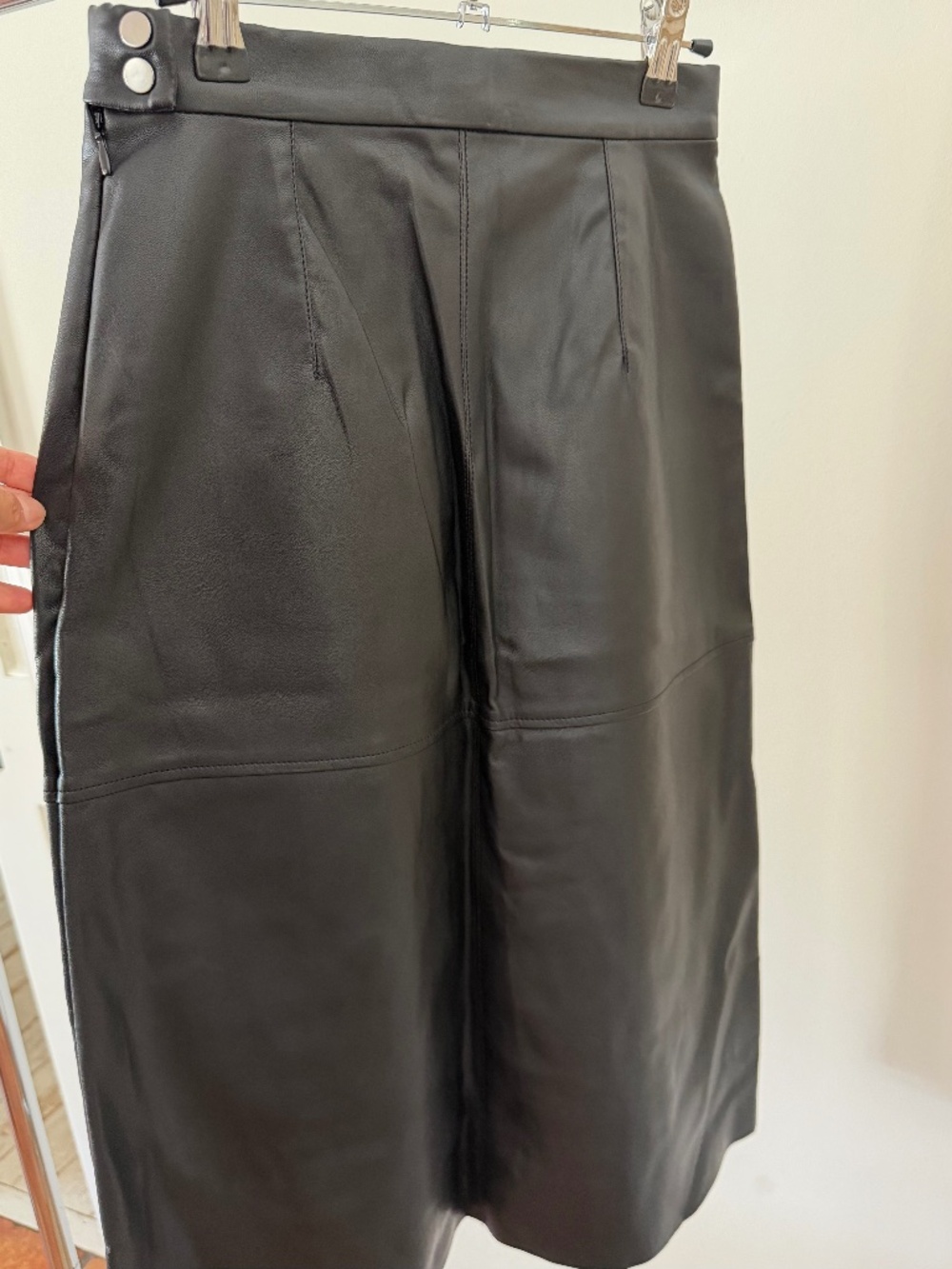 Leather Like Skirt